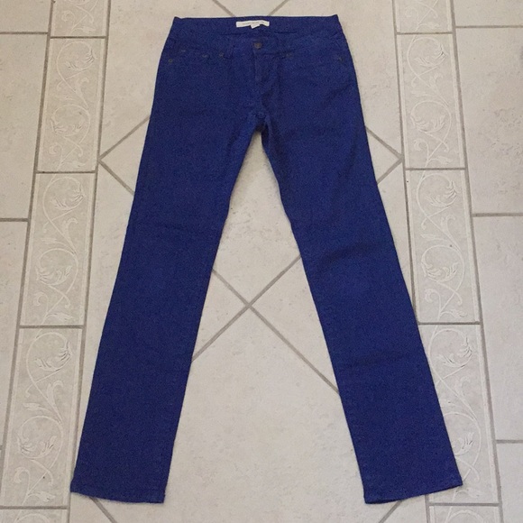 Royal blue denim jeans - Picture 1 of 3